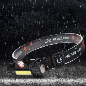 Įkraunamas prožektorius ant galvos kaina internetu