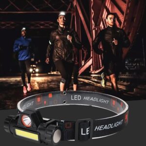 Įkraunamas prožektorius ant galvos kaina internetu