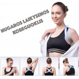 Išmanus nugaros laikysenos koreguoklis kaina internetu