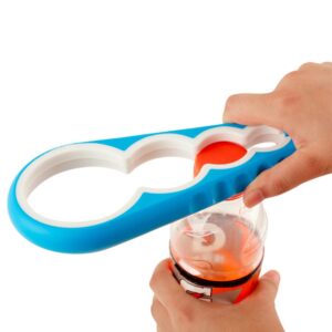 Įvairaus dydžio stiklainių ir butelių atidarytuvas kaina internetu