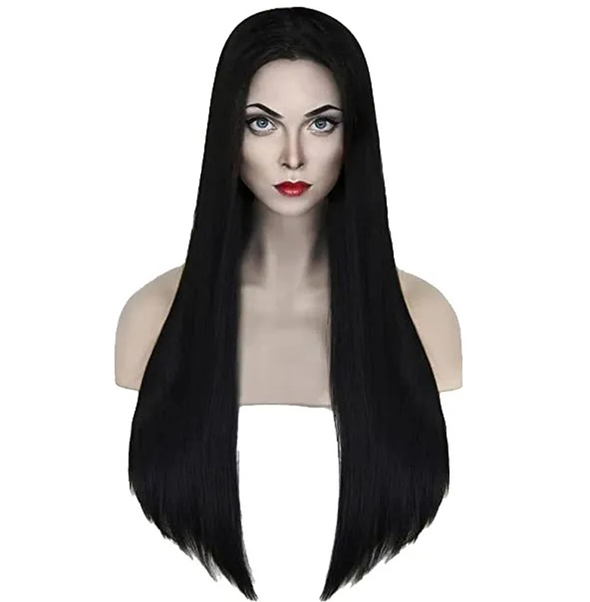 Juodas perukas 80cm kaina internetu