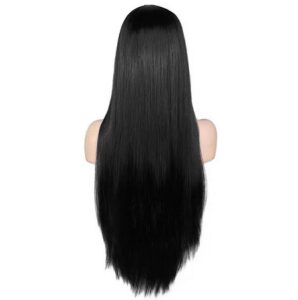 Juodas perukas 80cm kaina internetu