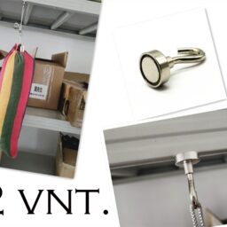 Kabliukas su magnetu 14mm, 2 vnt. kaina internetu