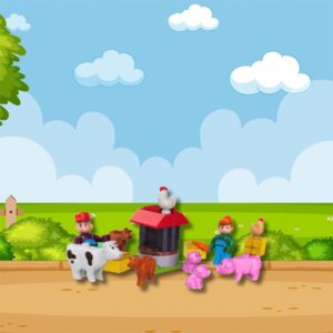 Kaladėlių konstruktorius "Fermos gyvenimas" kaina internetu
