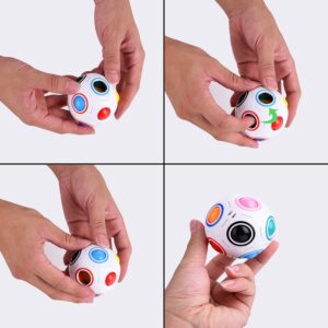 Kamuoliukas galvosūkis "Puzzle Magic Rainbow Ball" kaina internetu