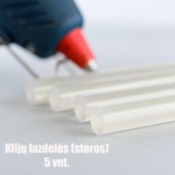 Karštų klijų lazdelės (STOROS) 5 vnt. kaina internetu