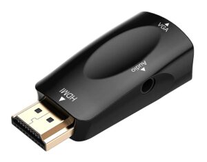 Keitiklis adapteris HDMI į VGA + Audio laidas kaina internetu