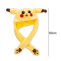 Kepurė su pakylančiomis ausimis "Pikachu" kaina internetu