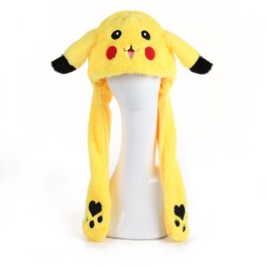 Kepurė su pakylančiomis ausimis "Pikachu" kaina internetu