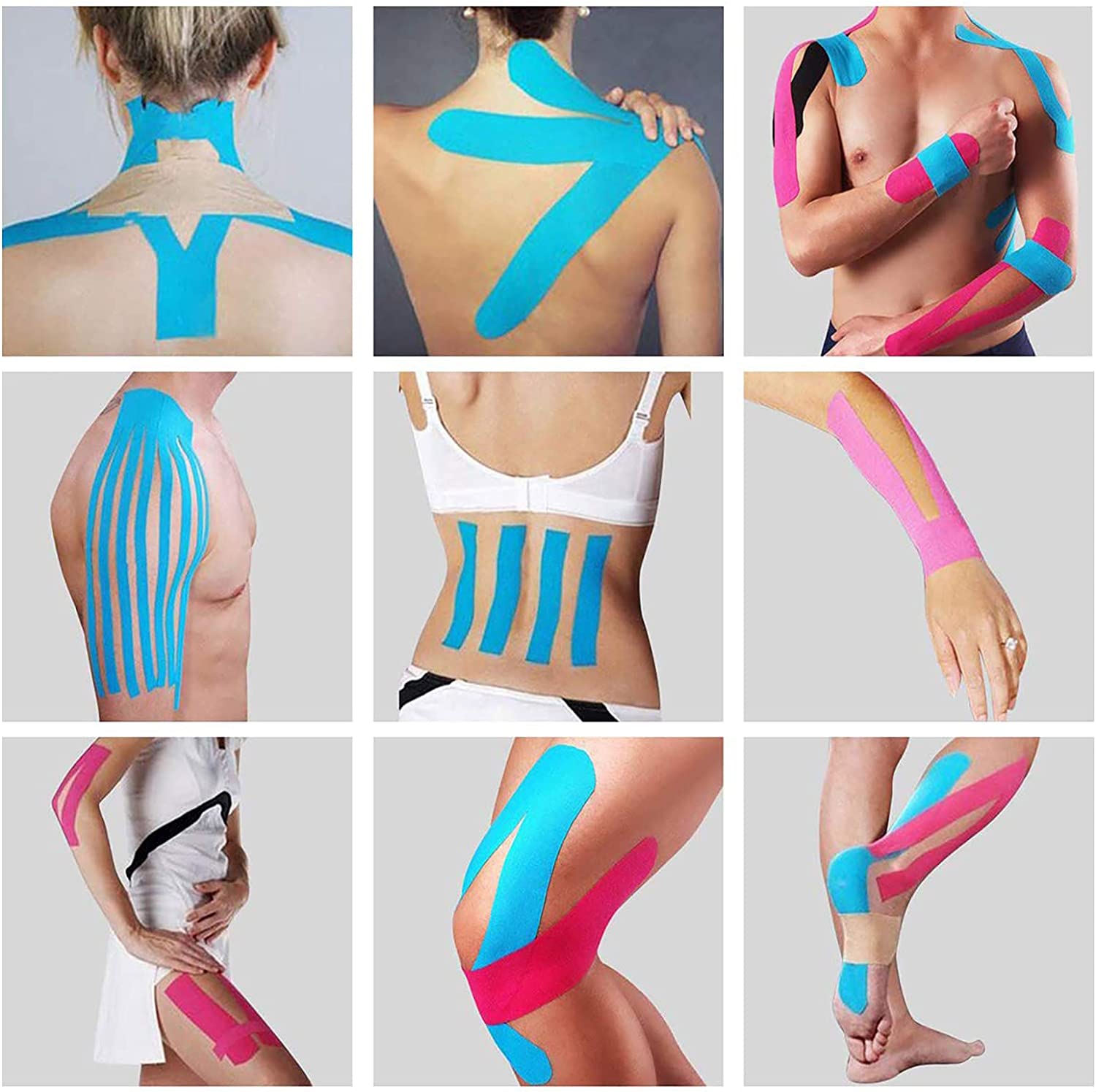 Kineziologinė juosta 5cm X 5M kaina internetu