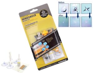 Komplektas remontuoti priekinio stiklo įdaužai kaina internetu