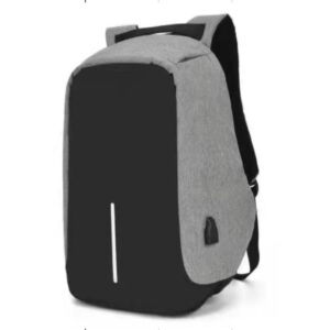 Kuprinė Su USB Lizdu - Pilka kaina internetu
