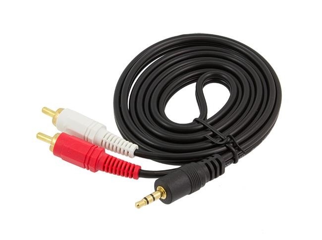 Laidas 3,5mm - 2xRCA CINCH 1,5M kaina internetu