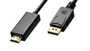 Laidas DISPLAYPORT Į HDMI 1.8M 4K kaina internetu