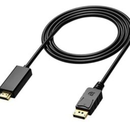 Laidas DISPLAYPORT Į HDMI 1.8M 4K kaina internetu