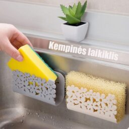 Laikiklis virtuvės kempinei kaina internetu