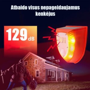 Laukinių gyvūnų baidyklė kaina internetu