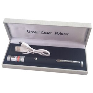 Lazeris 100mw įkraunamas per USB kaina internetu