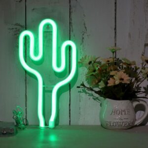 LED dekoratyvinė lempa "kaktusas" kaina internetu