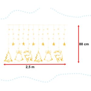 LED Girlianda "Christmas" kaina internetu