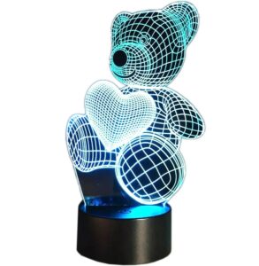 LED lempa meškiuko formos kaina internetu