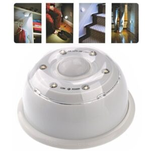 LED lempa su judesio jutikliu kaina internetu