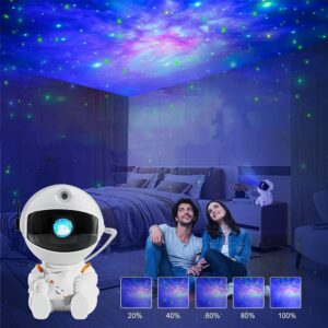 LED projektorius "Astronautas" su BT kaina internetu