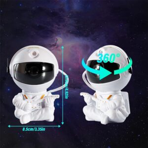 LED projektorius "Astronautas" su BT kaina internetu