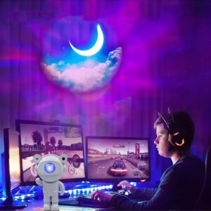 LED Projektorius su kolonėle ASTRONAUTAS kaina internetu