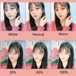 LED "Selfie" veidrodis su stovu - Rožinė kaina internetu