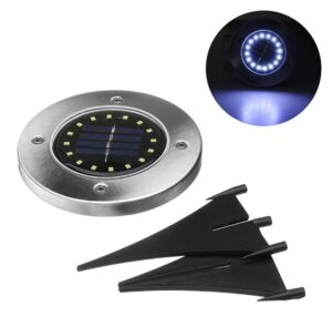 LED sodo lempa 16LED kaina internetu