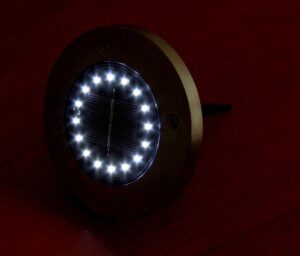 LED sodo lempa 16LED kaina internetu