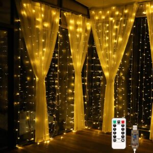 LED USB užuolaida - girlianda kaina internetu