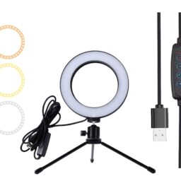 LED žiedinė lempa kaina internetu