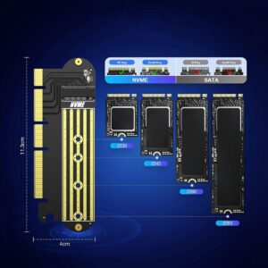 M.2 NVMe disko adapteris kaina internetu