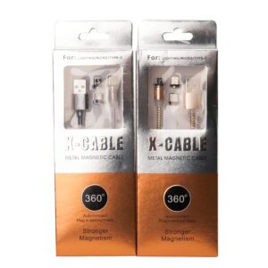 Magnetinis USB įkrovimo laidas 3in1 kaina internetu