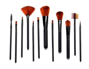 Makiažo šepetėlių rinkinys, 12 vnt. kaina internetu