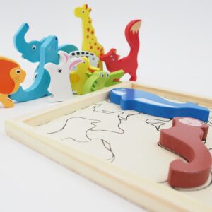 Medinė Dėlionė - puzlė kaina internetu