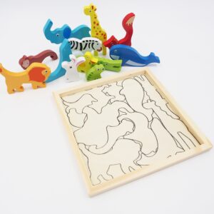 Medinė Dėlionė - puzlė kaina internetu