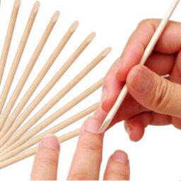 Mediniai pagaliukai nagų odelėms atstumti 100 vnt. kaina internetu