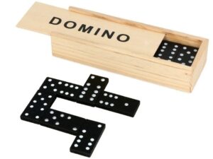 Medinis Domino žaidimas kaina internetu