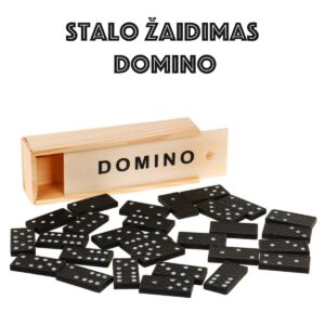 Medinis Domino žaidimas kaina internetu