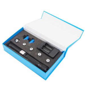 MĖLYNAS GALINGAS LAZERIS SU 5 EFEKTŲ GALVUTĖMIS kaina internetu