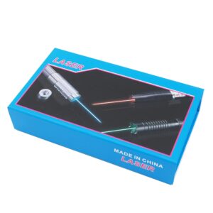 MĖLYNAS GALINGAS LAZERIS SU 5 EFEKTŲ GALVUTĖMIS kaina internetu