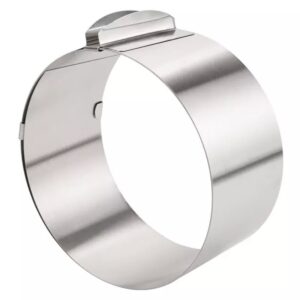 Metalinė torto formavimo juosta – 16–30 cm kaina internetu