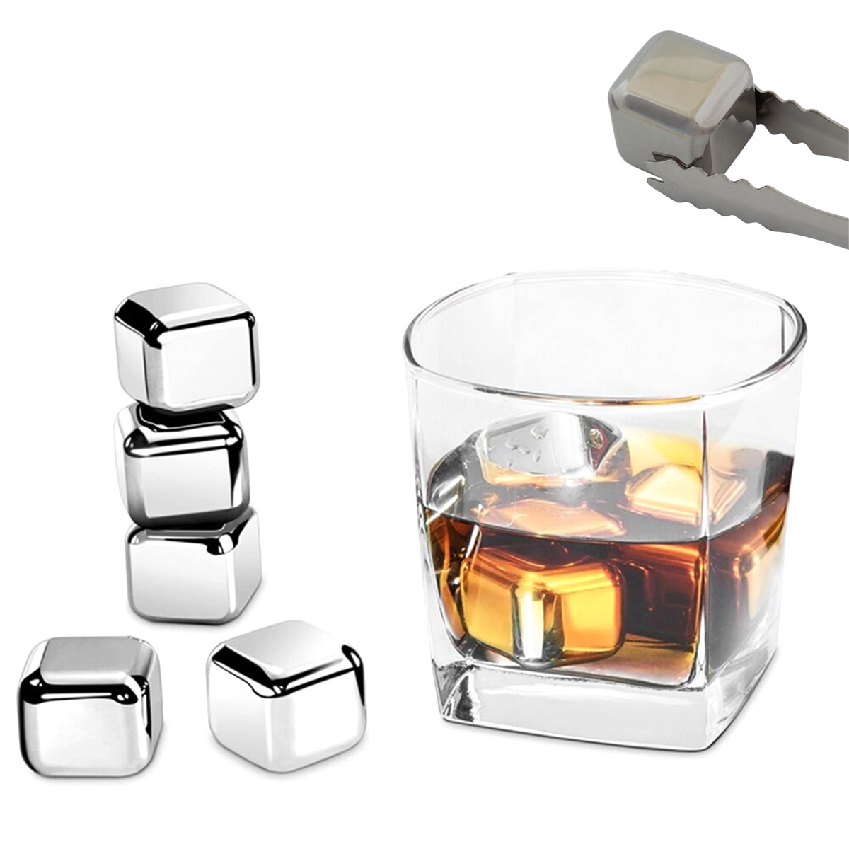 Metaliniai kubeliai ledui kaina internetu