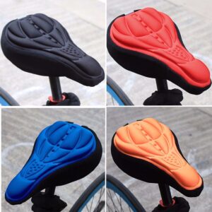 Minkštas dviračio sėdynės užvalkalas - Mėlyna kaina internetu