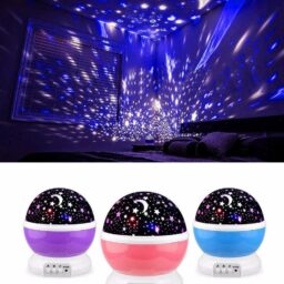 Naktinė LED Lempa, Žvaigždžių Projektorius kaina internetu