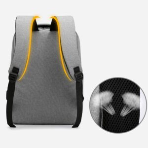 Nešiojamo Kompiuterio Kuprinė Su USB Lizdu - Pilka kaina internetu