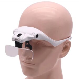 Padidinantys akiniai su LED apšvietimu kaina internetu